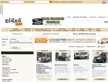 Tablet Screenshot of clasificados.el4x4.com